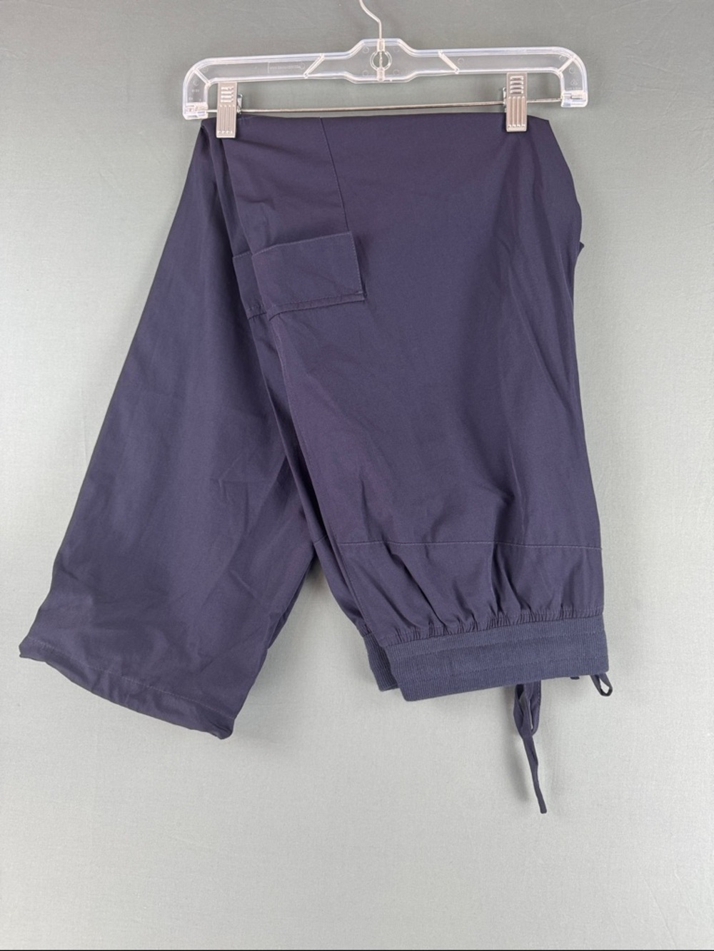 Pinspark Navy Blue Cargo Capri Pants